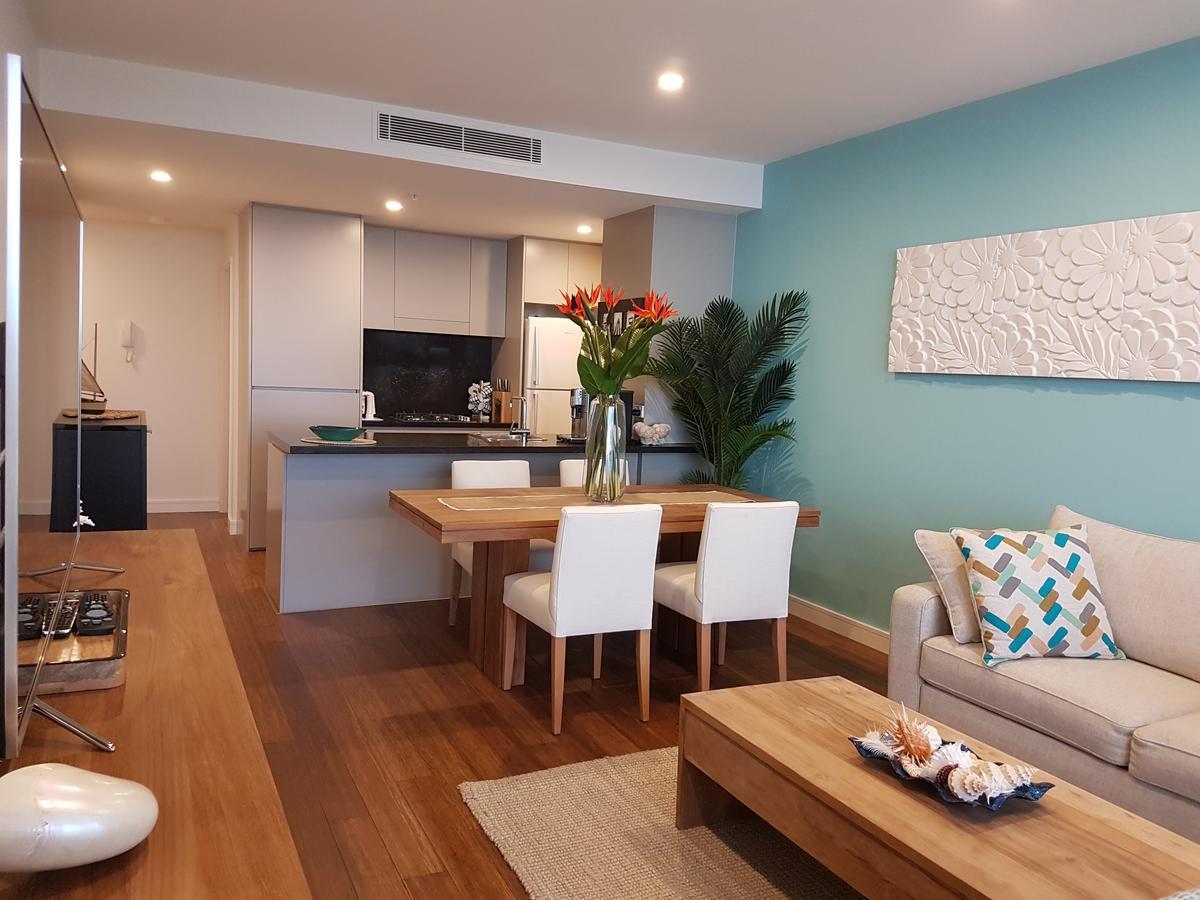 Arena Luxury Beachfront Apartment Newcastle Eksteriør billede