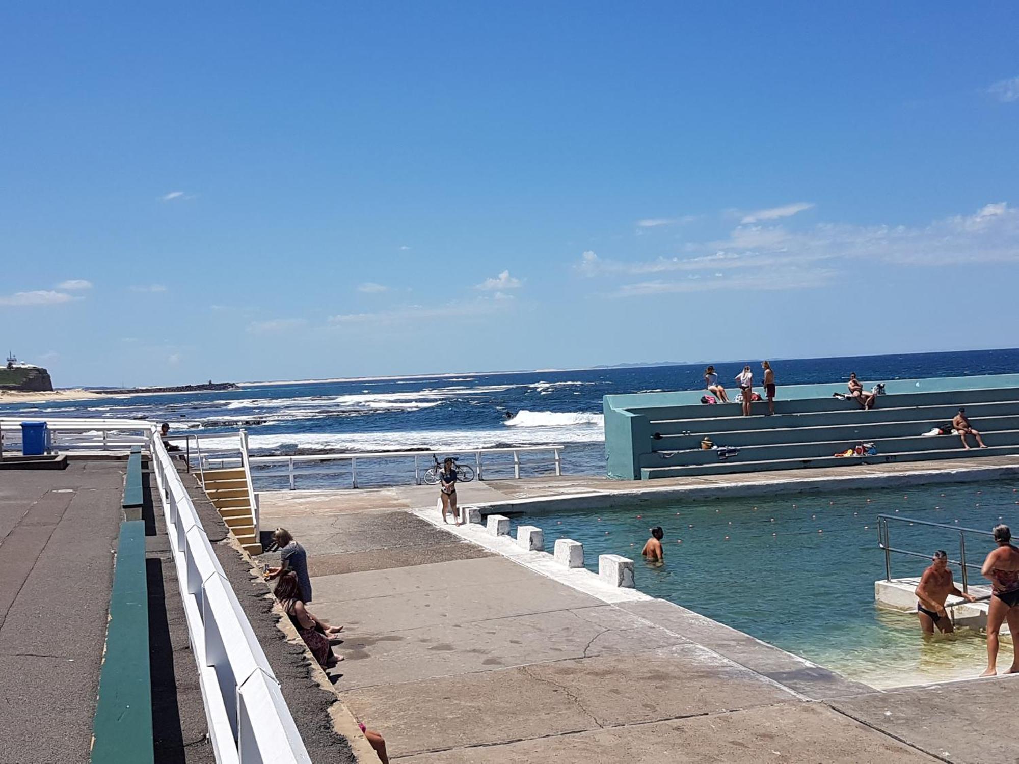 Arena Luxury Beachfront Apartment Newcastle Eksteriør billede